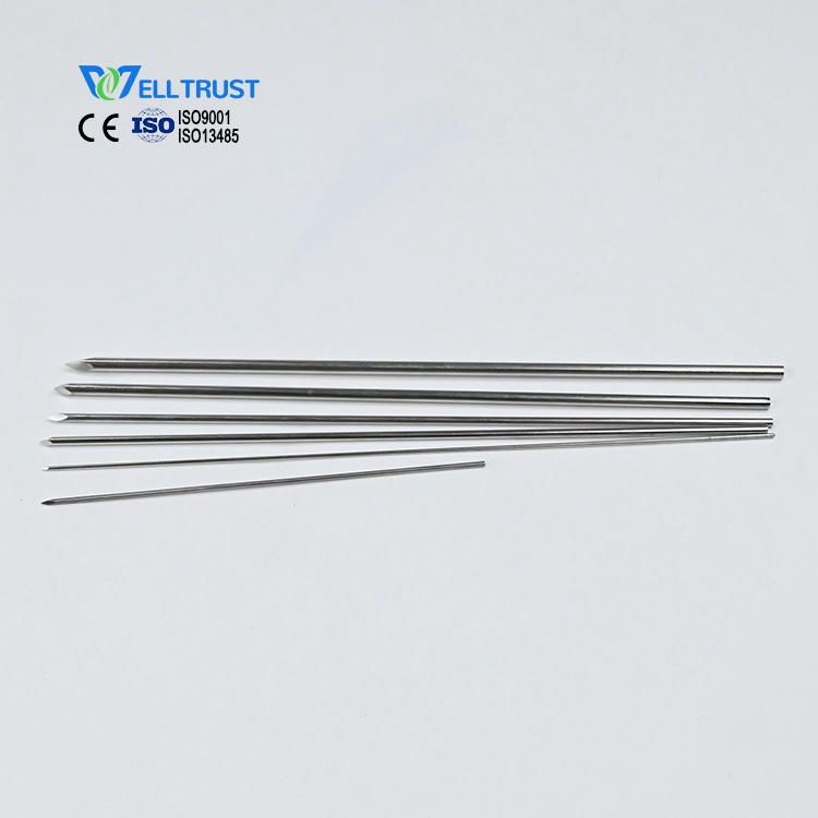 Details of various types of Kirschner Wires
