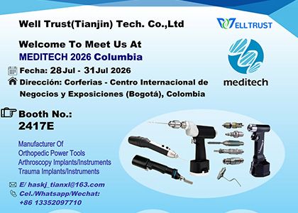 Welcome to Visit Meditech Event in Colombia，our booth No.2417E.